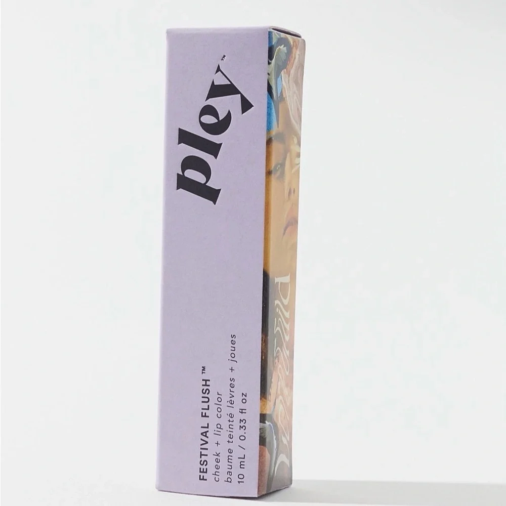 Pley Festival Flush Cheek + Lip Color Mojave Rose NIB